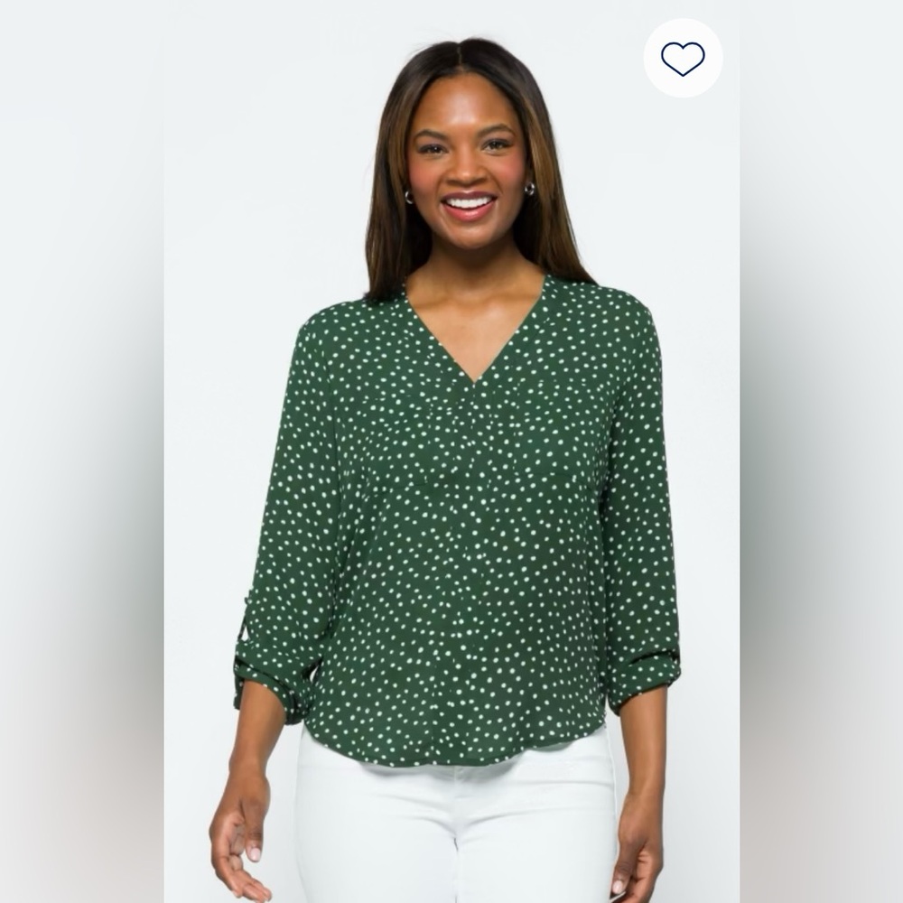 41 Hawthorne Astrid Two Pocket Blouse